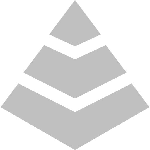 silver pyramid
